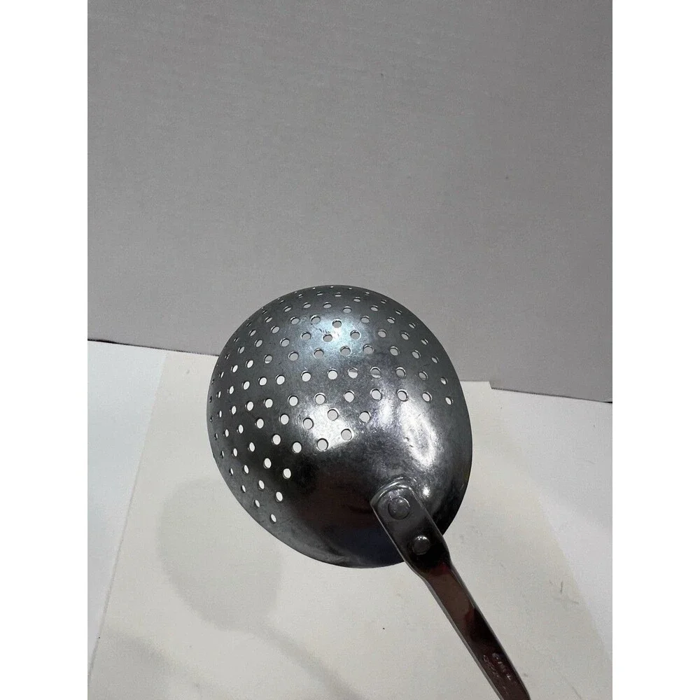 Irvin Ware Chrome USA Made Ladle Serving Spoon Utensil Hanging Handle MCM